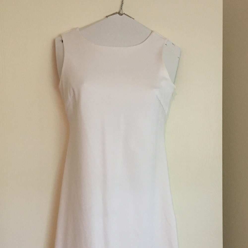 Banana Republic Classy Sheath Dress White